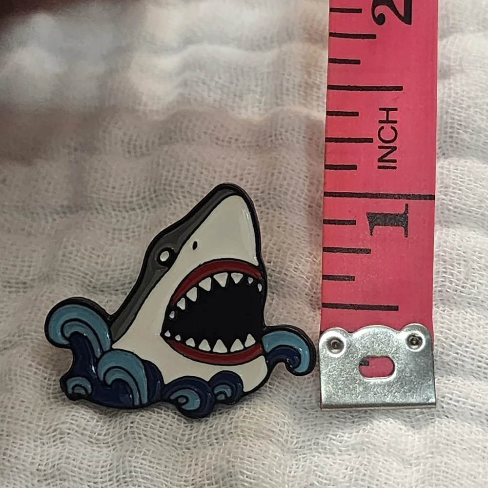 3 for $15/ 5 for $20 Pin- Shark Wave
